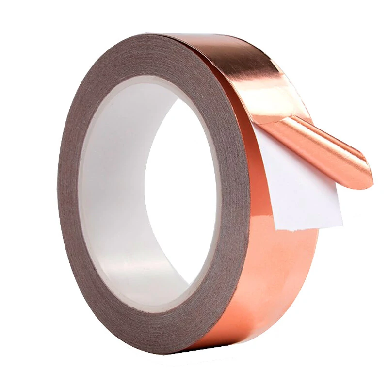 Copper Tape Snail Adhesive - 20M EMI Shielding Conductive Foil for Circuits & Repair - Image 2