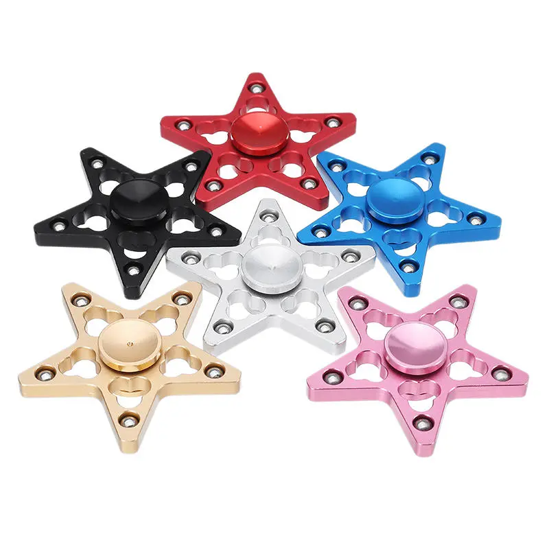 ECUBEE EDC Aluminum Alloy Fidget Spinner - 688 Steel Bearing Finger Hand Spinner - Image 2