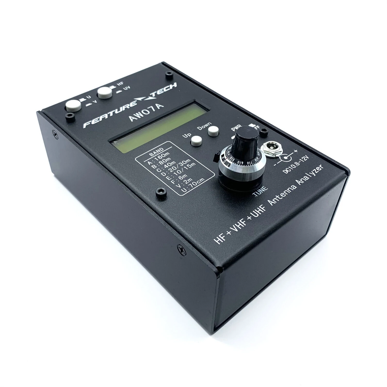 HF UV AW07A Antenna Analyzer - 160M to 490Mhz HF/VHF/UHF - SWR Meter for Ham Radio - Image 5