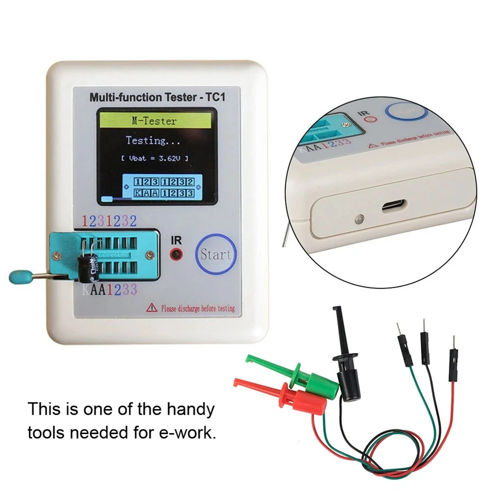 3PCS Hook Test Clip Probes with Male Dupont Cable | 20cm for Transistor & Electronics Repair - Image 4