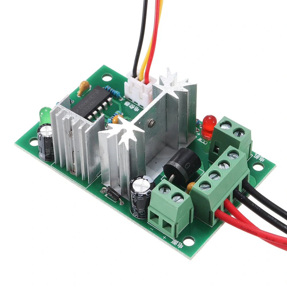 CCM2 PWM DC Motor Speed Controller - 10V-30V 120W Adjustable Volt Regulator - Image 3