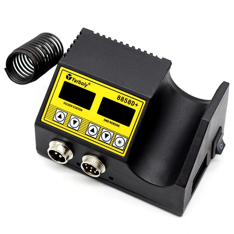 Yarboly 8858D Hot Air Rework Station | Portable BGA Solder Gun for SMD PCB Repair - Image 2