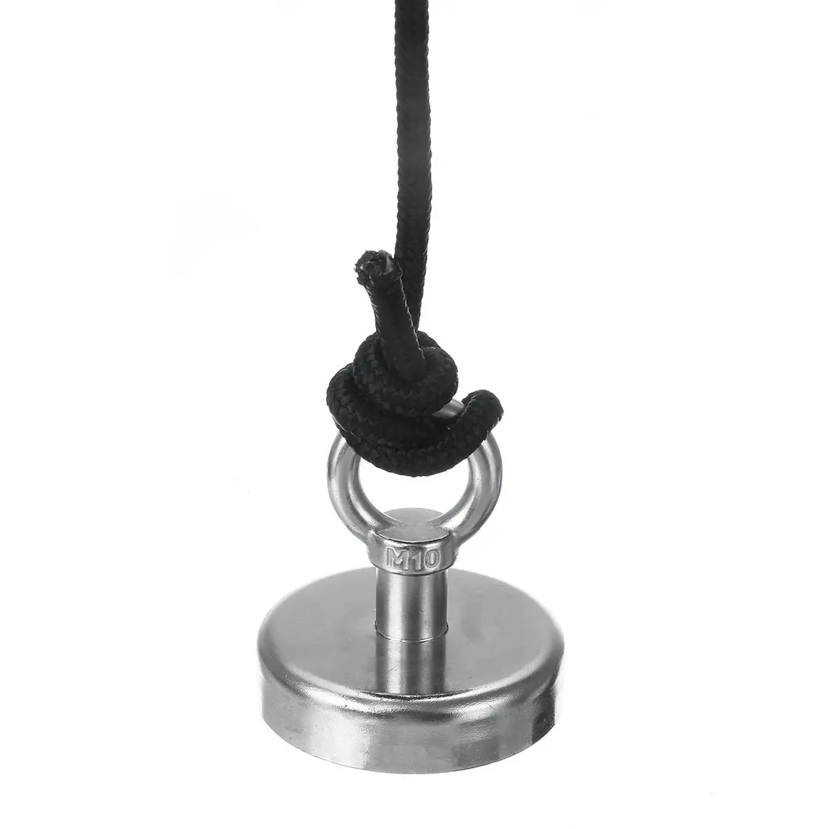 Neodymium Fishing Magnet - 250kg Pull with 10 Metre Rope for Recovery & Treasure - Image 2