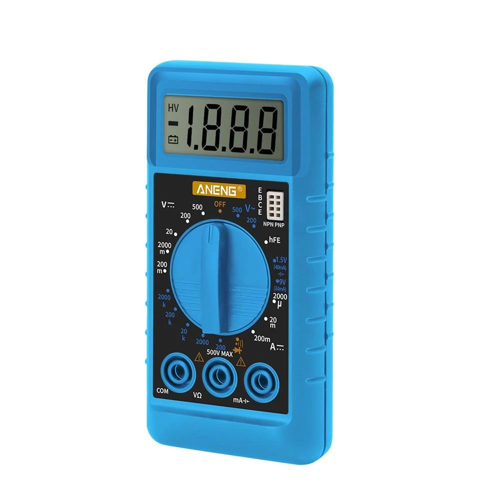 ANENG DT812 Mini Digital Multimeter | AC/DC Voltage Current Tester | Pocket-Sized with Overload Protection - Image 4