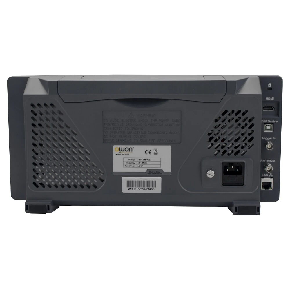 OWON XSA805 Spectrum Analyzer 9kHz-1.5GHz | 9-Inch LCD | USB & LAN Interface - Image 4