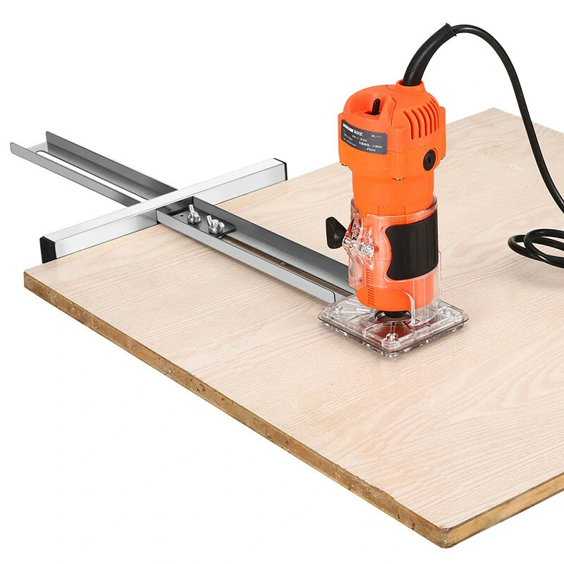 Woodworking Router Edge Guide - Trimmer Positioning Tool for Cutting Boards - Image 3