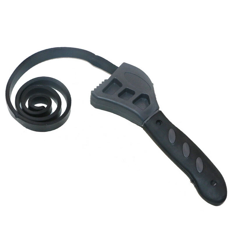 Adjustable Rubber Strap Wrench Set - 500mm For Pipe & Oil Filter - Image 2