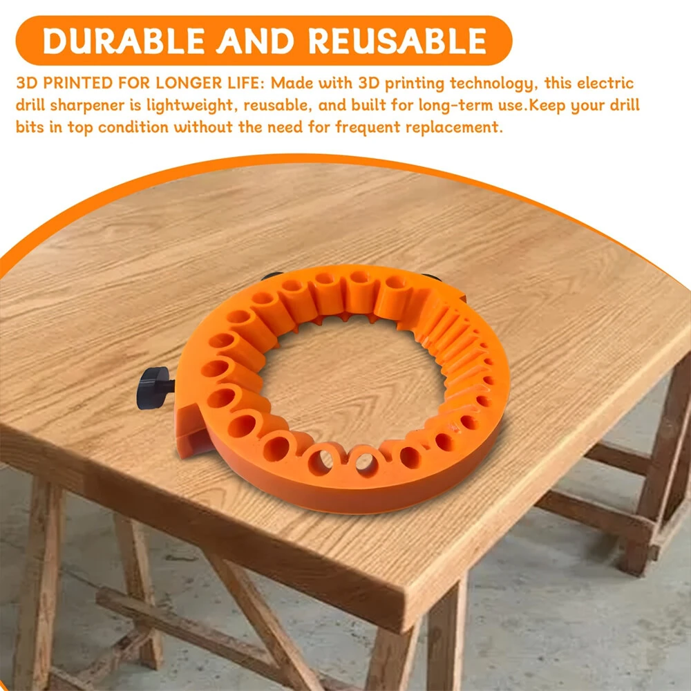 Universal Drill Bit Sharpener | 2-13mm Manual Sharpening Tool | Enhanced Cutting Efficiency - Image 2