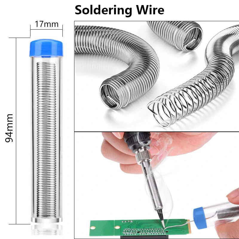 Handskit 60W/90W Adjustable Temperature Soldering Iron Kit - 110V/220V for Welding & Repair - Image 4
