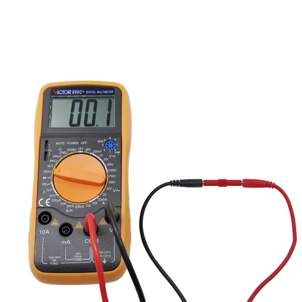 Cleqee P1041 1M 4mm Banana to Banana Test Cable | Soft RV Lead for Multimeter Kits - Image 4