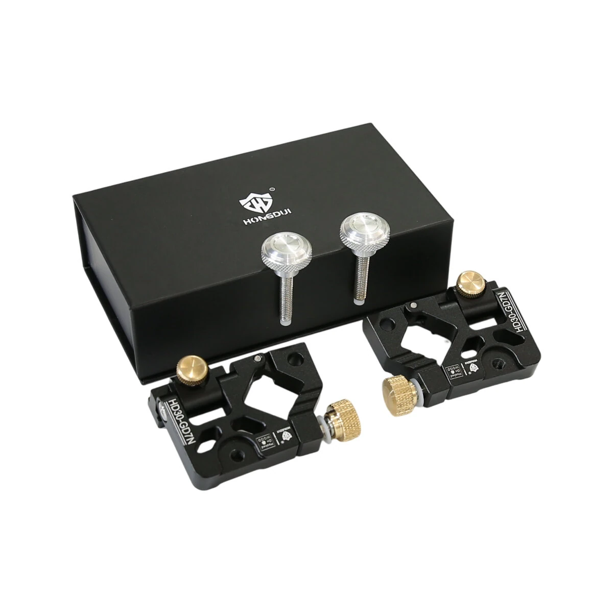 HONGDUI HD30-GD7N Folding Guide Rail Clamp | 2-Pack for MFT System & Router Table - Image 5