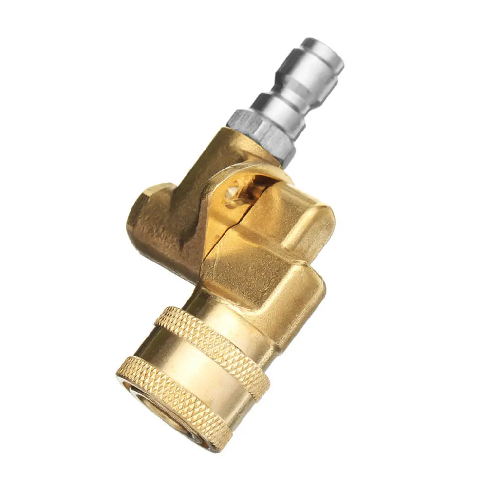 High Pressure Washer Spray Nozzle 1/4 Quick-connect 4500PSI 90° Rotating - Image 2