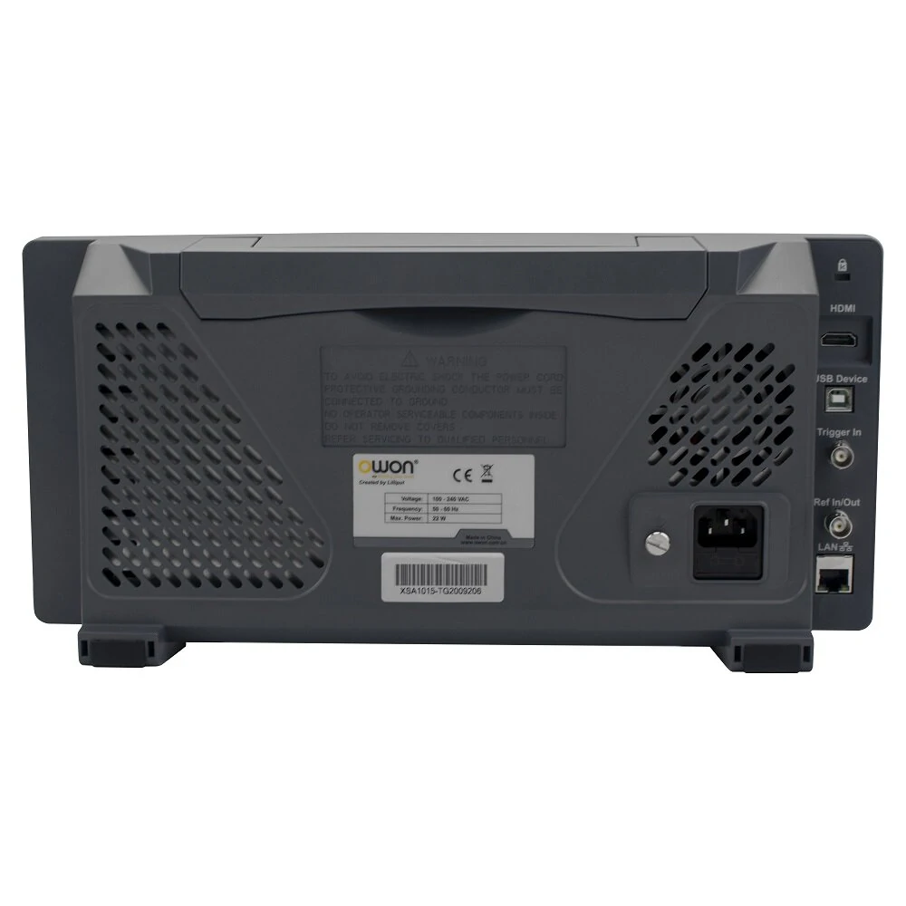 OWON XSA805-TG Spectrum Analyzer 9kHz-500MHz | 9-Inch LCD with Tracking Generator - Image 4
