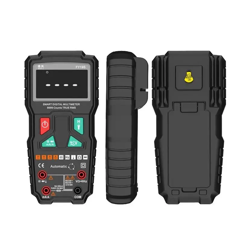 Fluke FY19S True RMS Digital Multimeter - 10000 Counts, Auto-Ranging, High Speed - Image 4