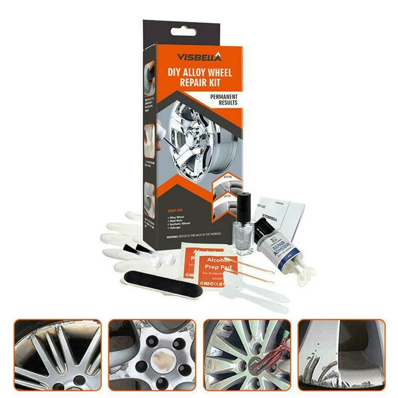DIY Alloy Wheel Repair Kit - Car Rim Dent & Scratch Restore Kit | General Purpose - Image 3