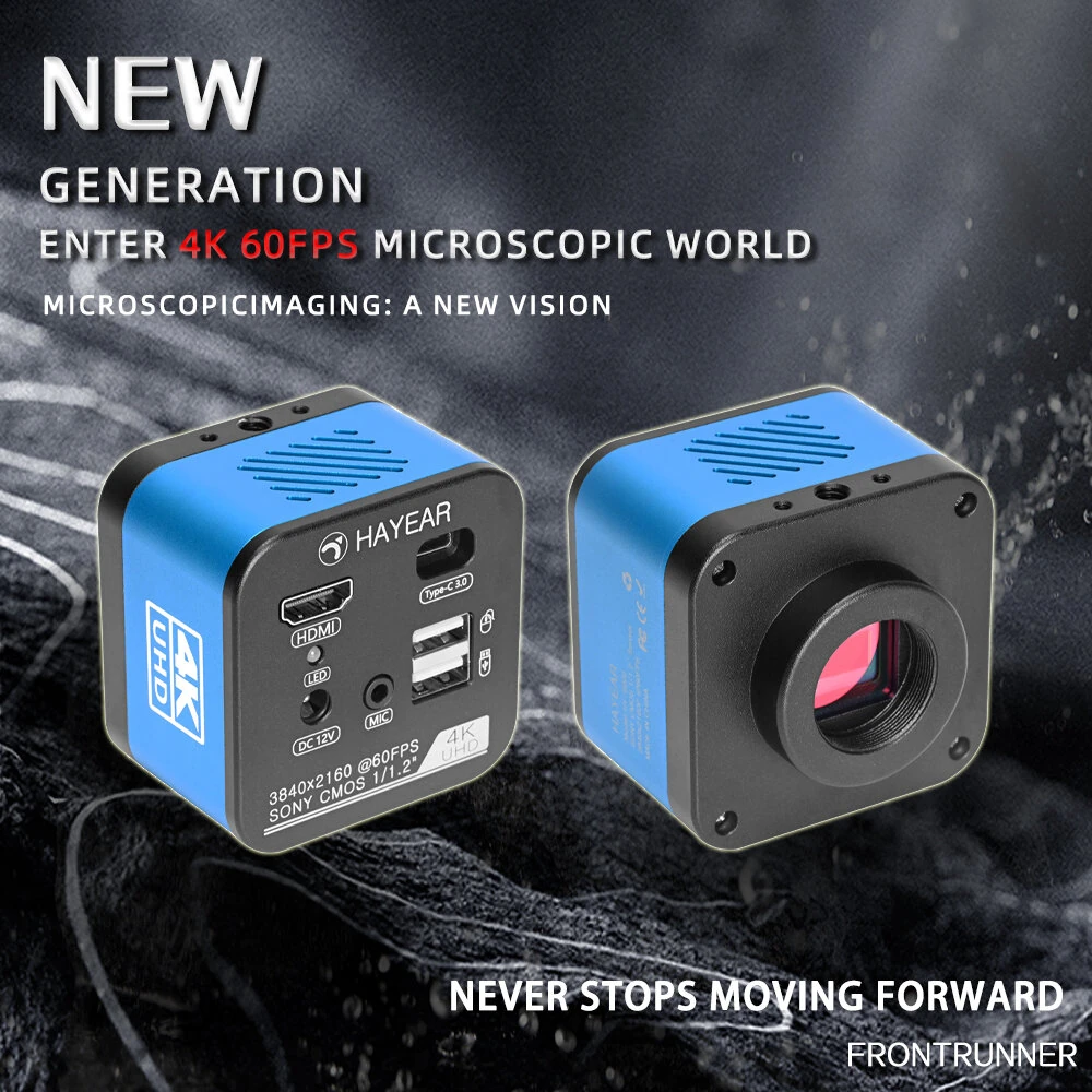 HAYEAR 4K Digital Microscope Camera - 60FPS for Phone Repair & PCB Soldering - Image 2
