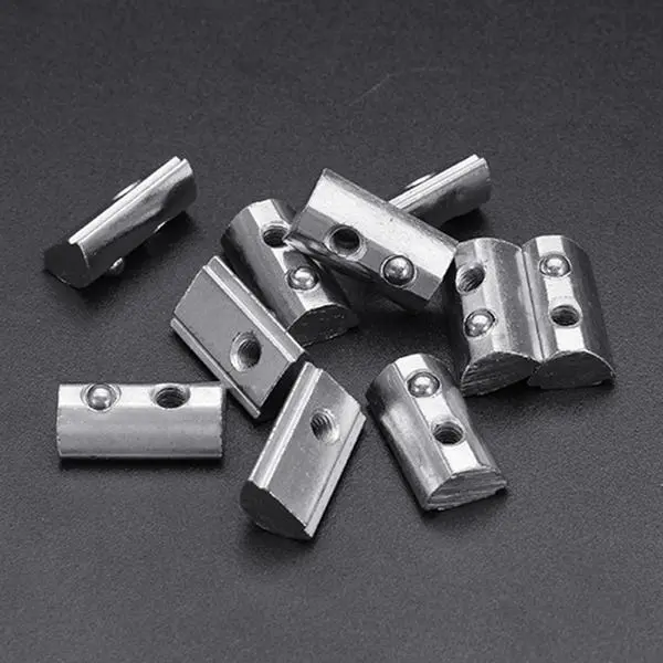 Machifit 10pcs 30M4 Spring Nut | For 3030 Aluminum Profile T-Slot - Image 2