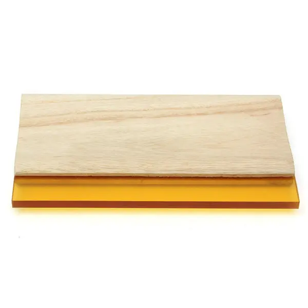 Speedball 8 Inch Wooden Handle Squeegee - 70 Durometer Ink Scraper Blade - Image 5