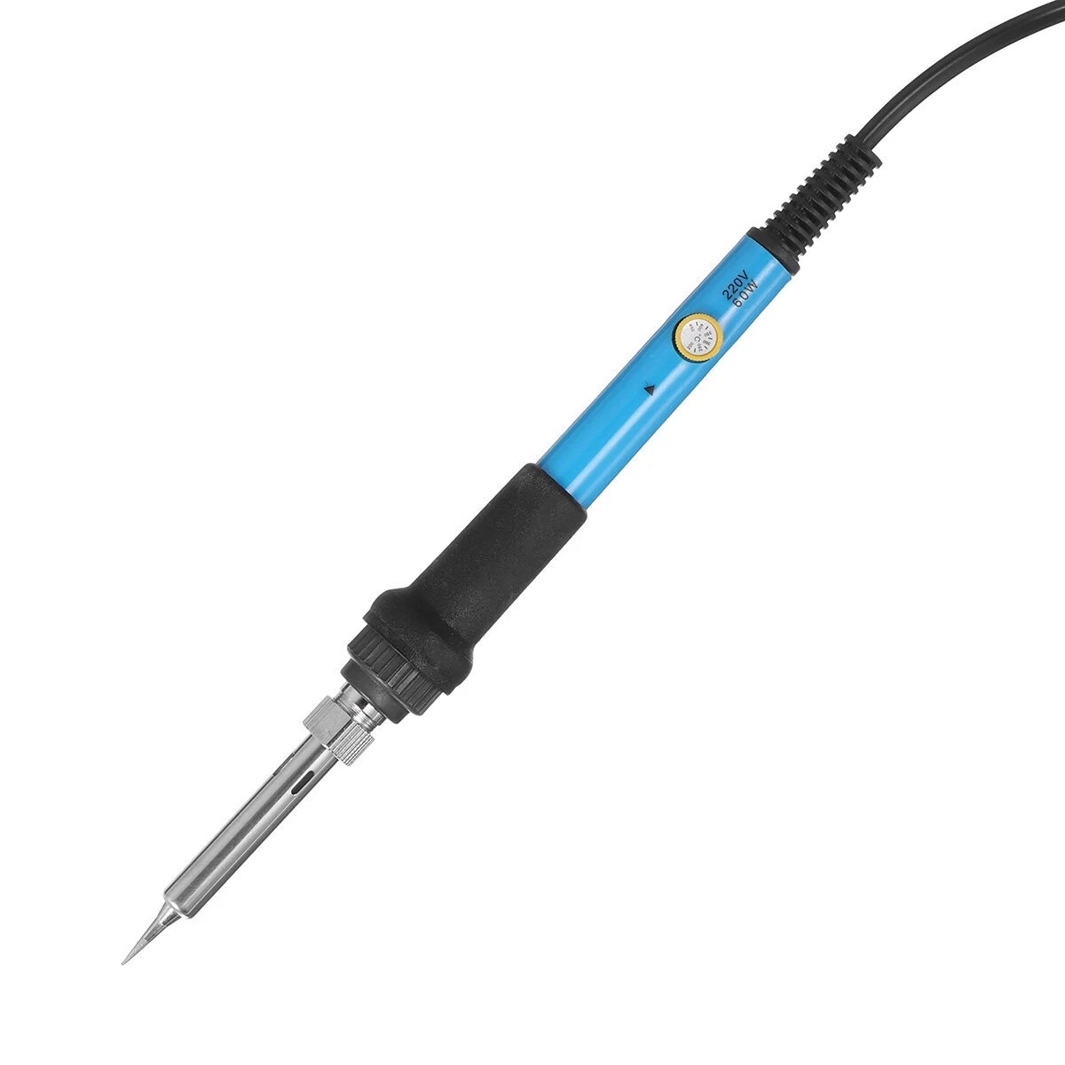 60W Electric Soldering Iron Kit - 128Pcs with Wood Burning Pen for Engraving & Pyrography - Image 4
