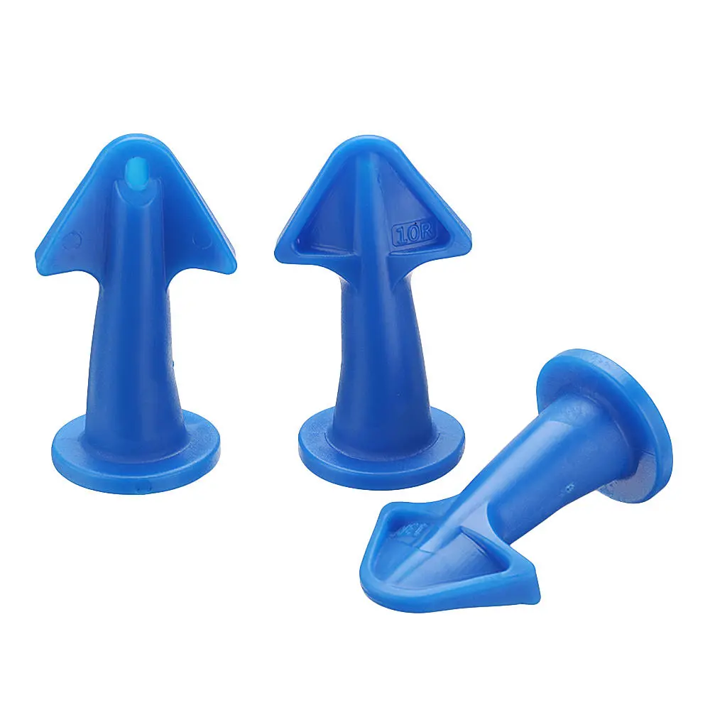 Effetool Silicone Sealant Nozzle Set - 3 Nozzles & Scrapers | Caulking Tools - Image 2