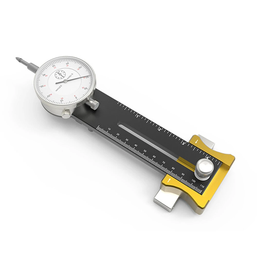 Enjoywood Aluminum Alloy Table Saw Dial Gauge Corrector | Blade Parallelism Tool - Image 3