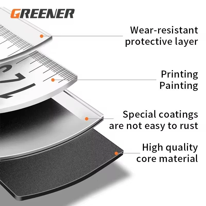 GREENERY Anti-Cutting Measuring Tape 7.5m | Stainless Steel High Precision | Woodworking & DIY - Image 3