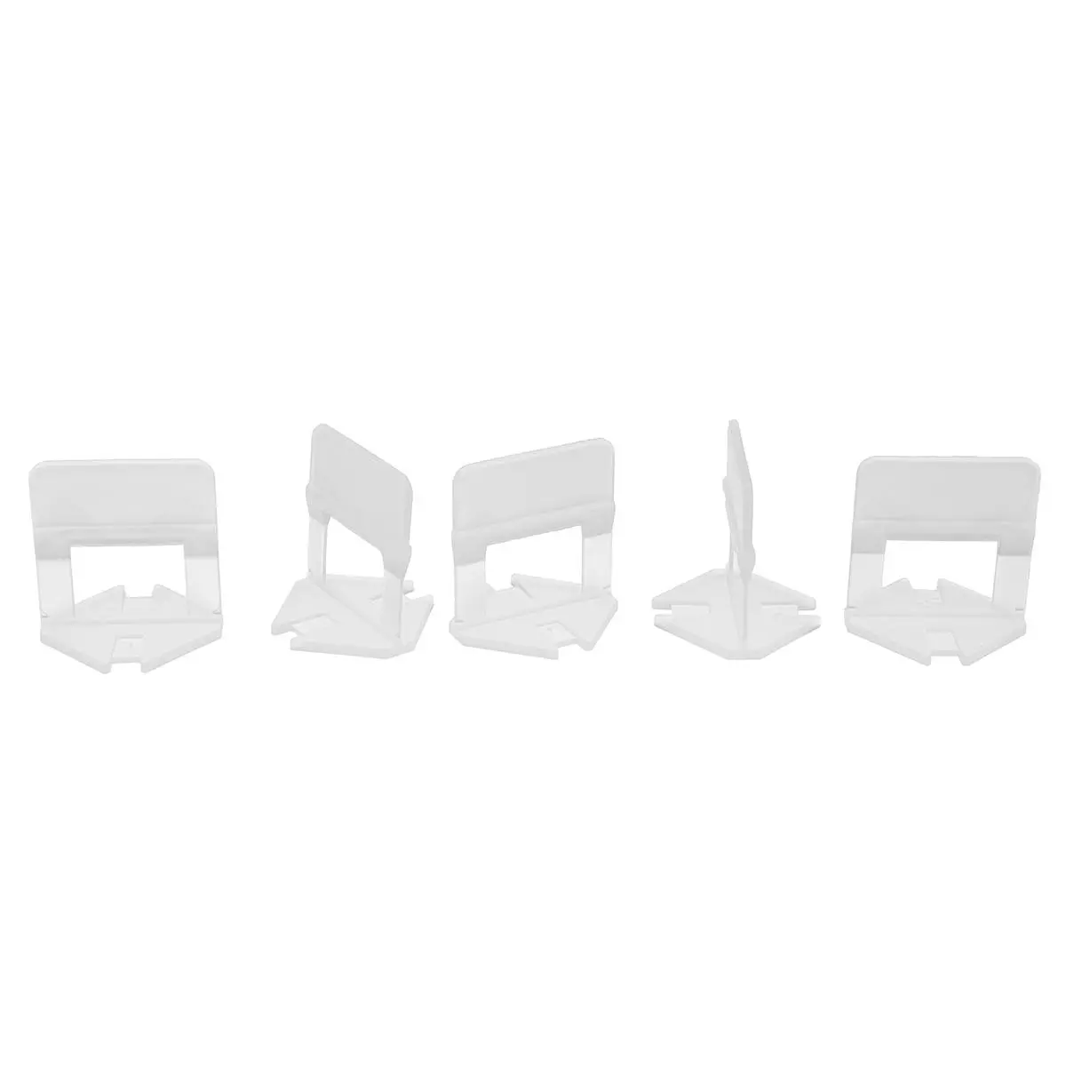 Tile Leveling System Kit - 200pcs Clips & 1/1.5mm Spacers for Wall & Floor Tiling - Image 2