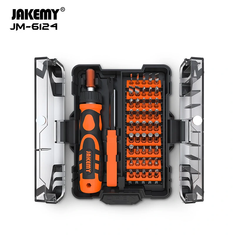Jakemy 48 in 1 Household Tool Set | DIY Repair Kit with Adjustable Ratchet - Image 2
