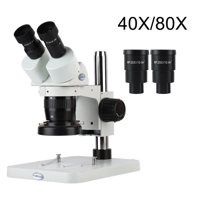 KOPPACE Binocular Stereo Microscope 20X-40X Zoom | WF10X/20 Eyepiece | Phone Repair - Image 2