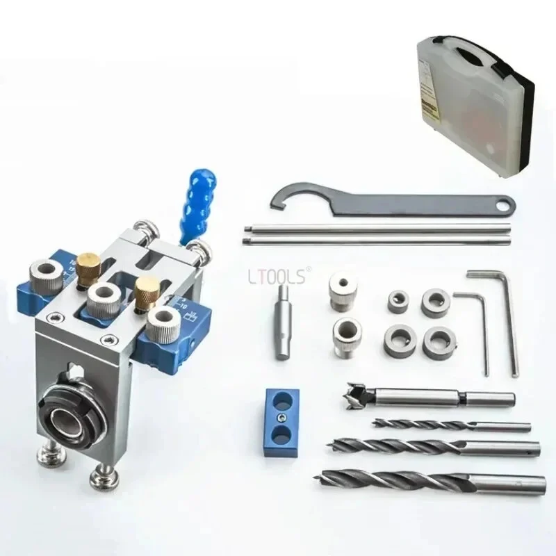 Woodworking 3 in 1 Doweling Jig Kit | Dowel & Cam Lock Jig for Cabinets & Wardrobes - Image 3