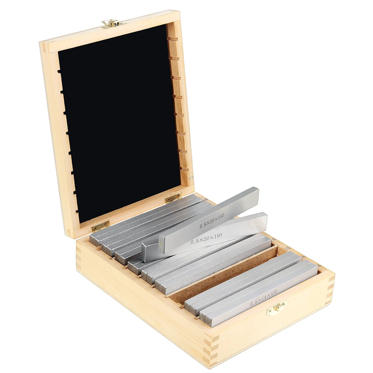 9-Pair Parallel Support Base Vice Base - 18Pcs Milling Pad Set for Lathe & Milling Machine - Image 2