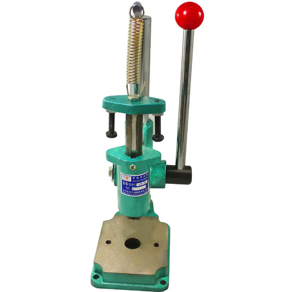 JR-16 Manual Leather Stamping Press | Leather Wood Paper Branding & Embossing Machine - Image 3