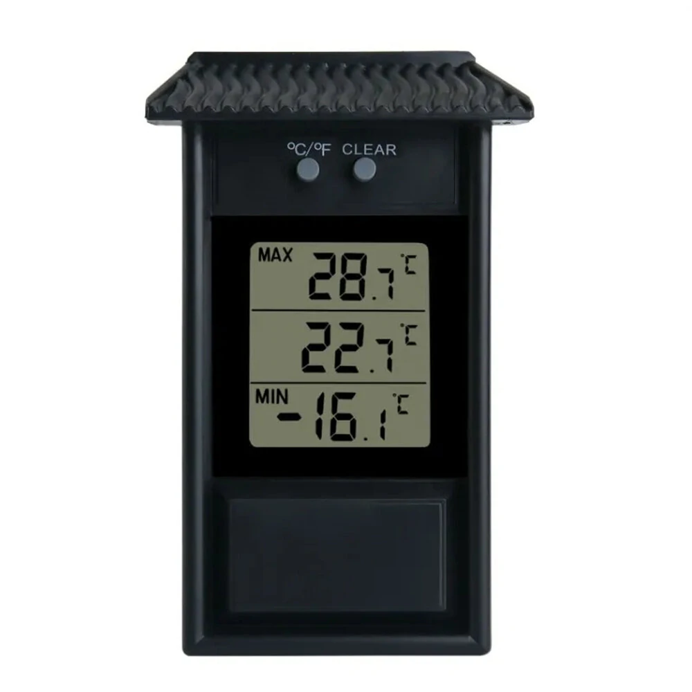 Digital Thermometer Indoor Outdoor -20°C to 50°C | Waterproof IP45 | Max Min Display - Image 5