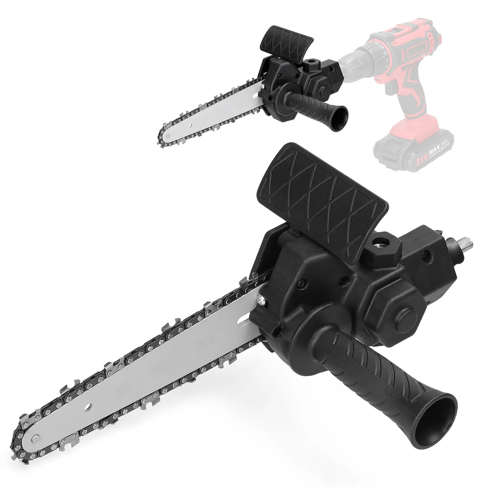 6 Inch Portable Electric Chainsaw Drill Adapter Kit | Pruning Saw Conversion Head - Image 2