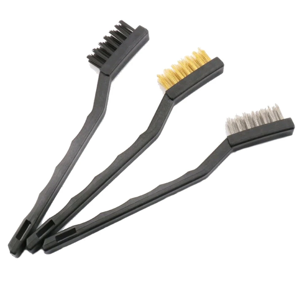 Car Wash Brush Set - 11-Piece Metal Gap Cleaning Kit for Car Detailing - Image 2