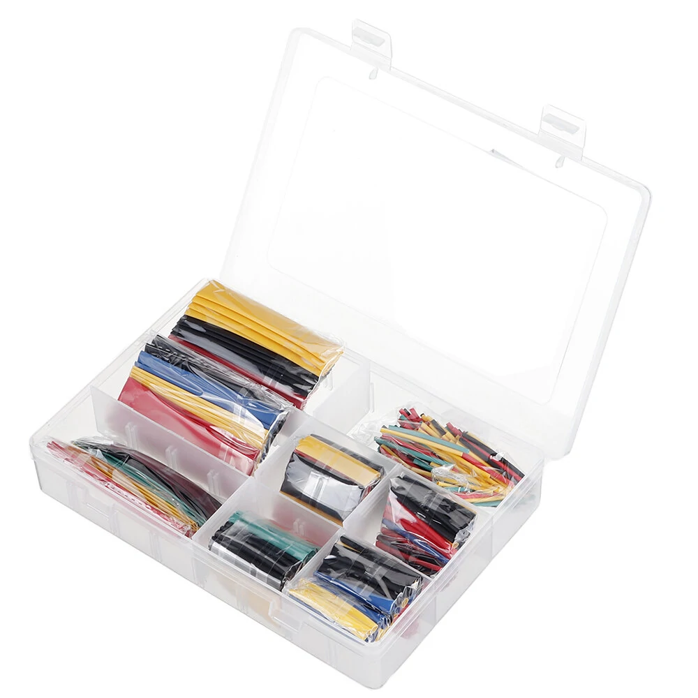 328Pcs Heat Shrink Tube Kit - 8 Sizes & Mixed Colors for Wire & Car Electrical | 2:1 Ratio - Image 5