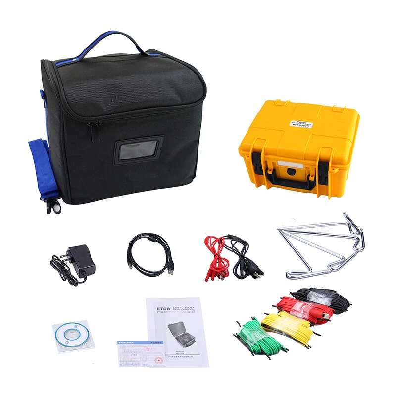 ETCR3100C Bluetooth Soil Resistivity Tester - 9000KΩ 30KΩ Digital Ground Meter - Image 3