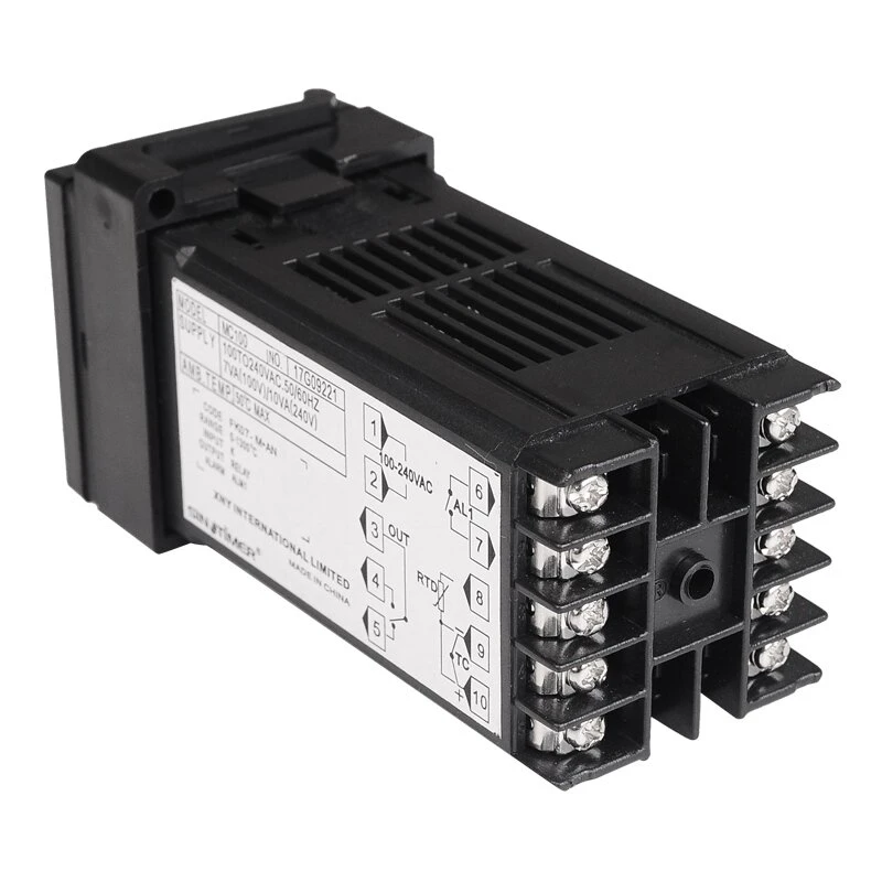 MC100 PID Temperature Controller - Digital Regulator with Alarm | PT100 Thermocouple Input - Image 2