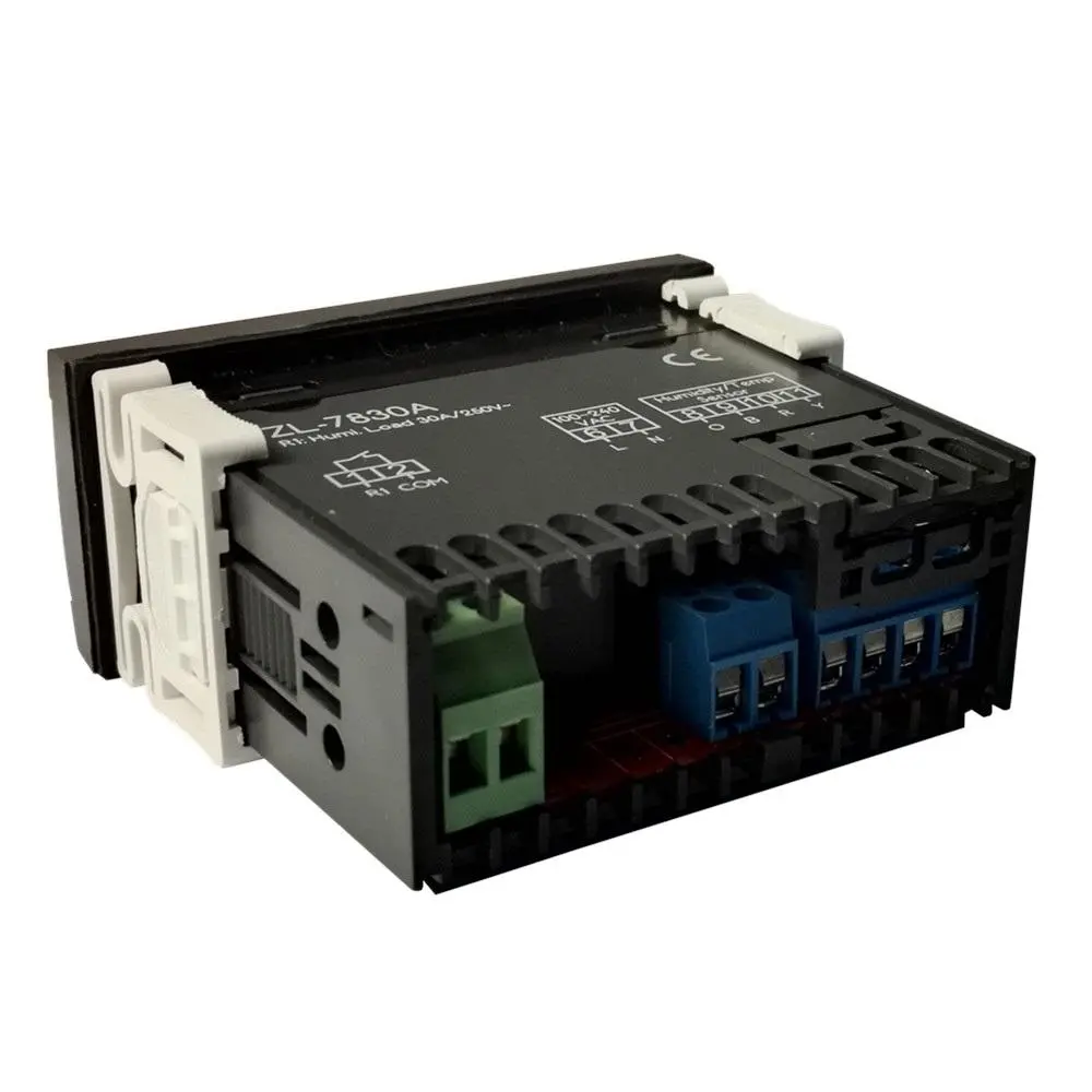 ZL-7830A Digital Humidity Meter & Hygrostat - 30A Relay, 100-240VAC - Image 2