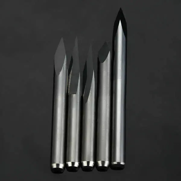 5pcs Tungsten Steel Engraving Bits | 3.175mm Shank 0.2mm 15-60° | CNC PCB Tool - Image 3
