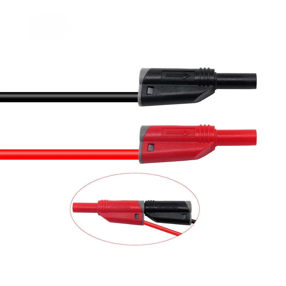 P1204 Fully Insulated BNC Banana Plug Cable | 50 Ohm RG58 Coaxial | Q9 Joint - Image 3