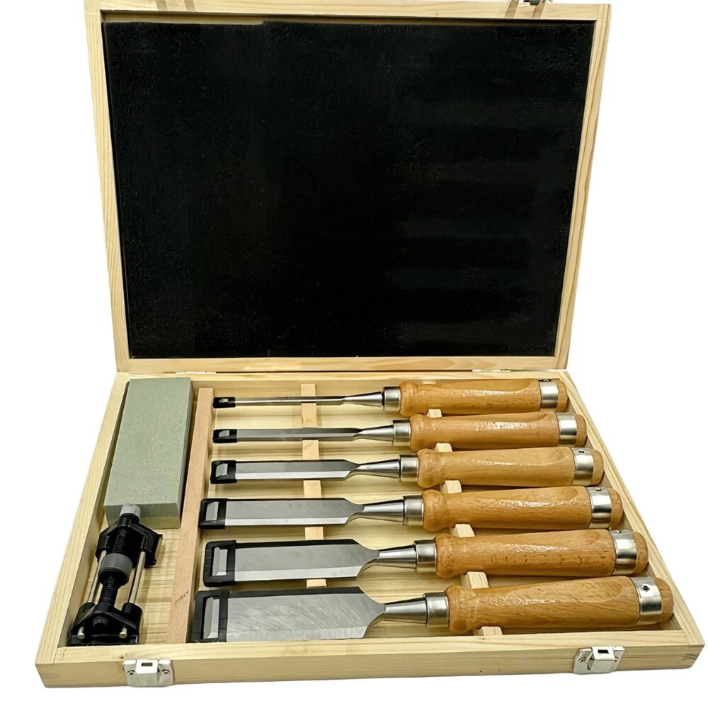 High Carbon Steel Woodworking Chisel Set 8pcs - 10-38mm Sharp Blades | Professional - Image 5