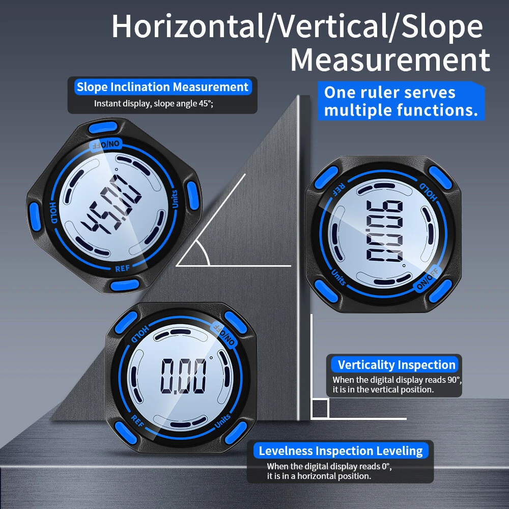 SNAKOL G1 Digital Inclinometer | High Precision ±0.1° | Magnetic Base & USB-C - Image 5