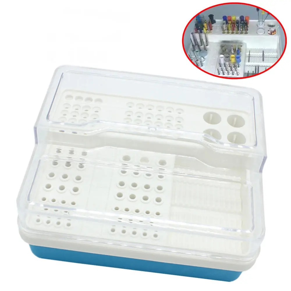Dental Endo Box - Endodontics Disinfection Storage Organizer for RA FG HP Tools - Image 4