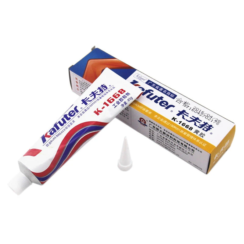Kafuter K-1668 85g Industrial Glue | Electronic Adhesive | Yellow Fixed Adhesive - Image 5