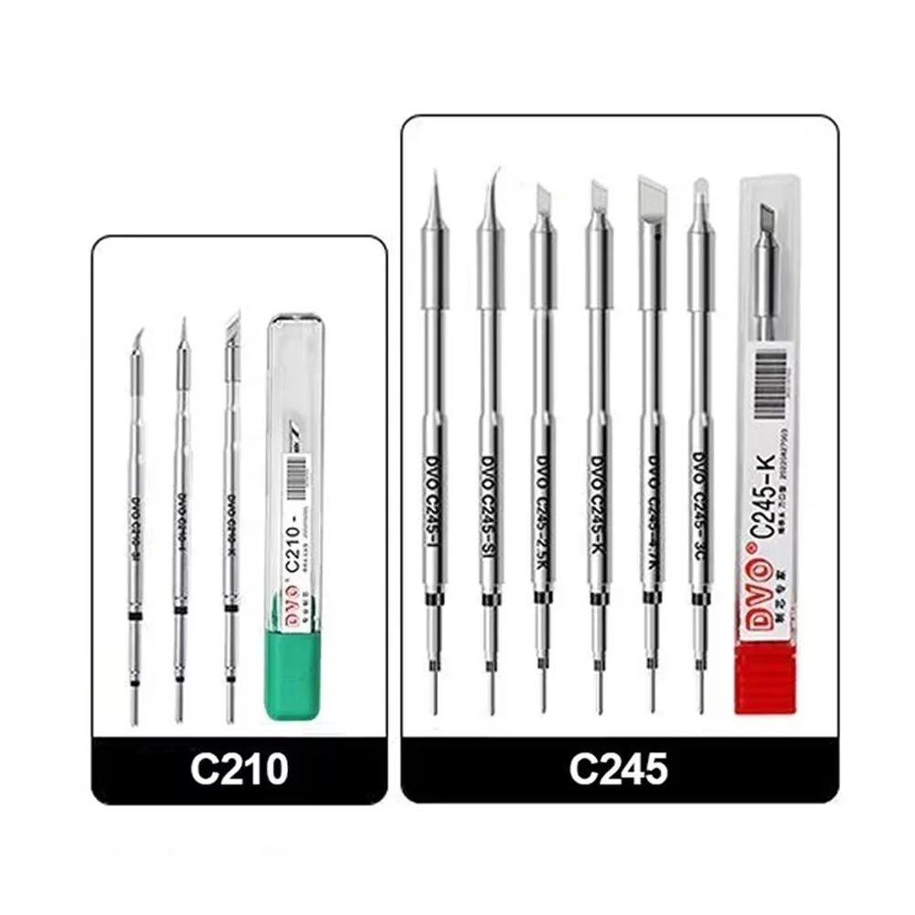 C210 C245 Soldering Iron Tips - Red Copper Quick Heating - For JBC Sugon Aifen Aixun Stations - Image 3