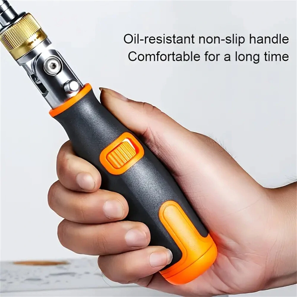 10-in-1 Hidden Blade Ratchet Screwdriver Set | Multi-Angle Multi-Function Kit - Image 5