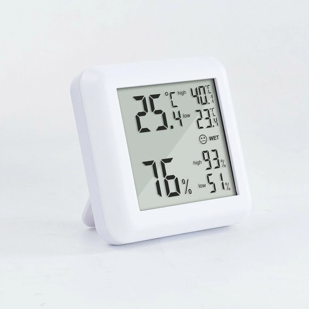 OW-E020 Digital Hygrometer - Indoor Temperature Humidity Monitor | Home Electronic Thermometer - Image 4