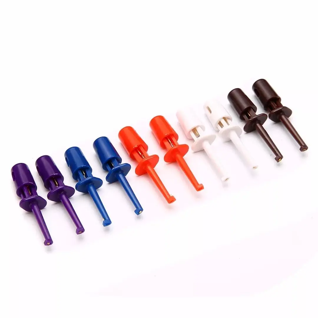 50pcs Multimeter Test Lead Set - Mini Test Probe Hooks in 5 Colors | Repair Tool - Image 3