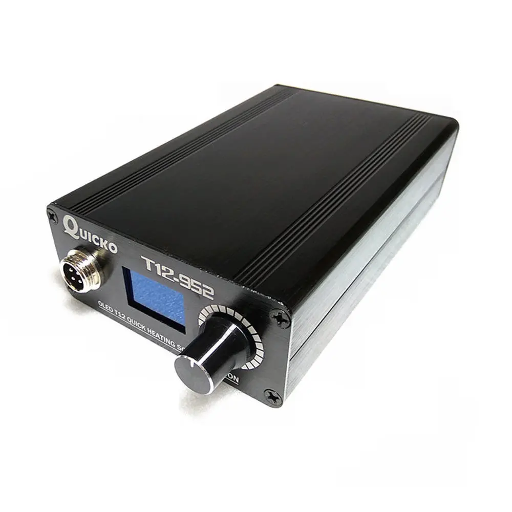 Quicko T12-952 OLED Soldering Station - STC Electronic Welding Iron with T12 Handle - Image 4